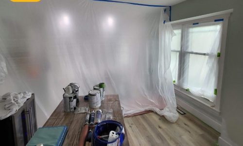 Cabinet Repainting Project