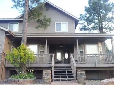 Exterior house painting by CertaPro painters in Flagstaff, AZ