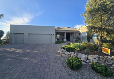 repainted stucco home exterior