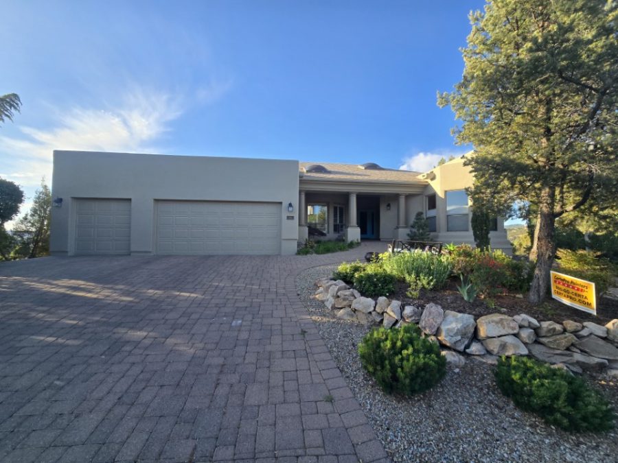 repainted stucco home exterior Preview Image 1