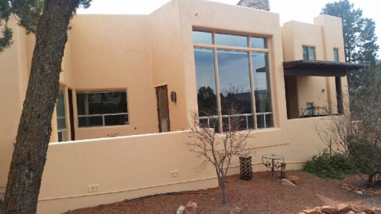 Peach Exterior House Painting