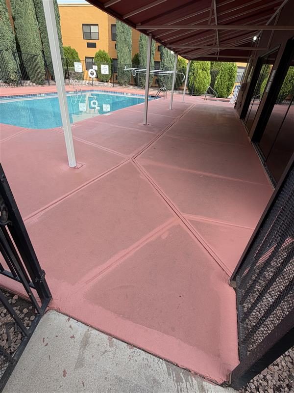 pool deck with pressure washed seams Preview Image 5