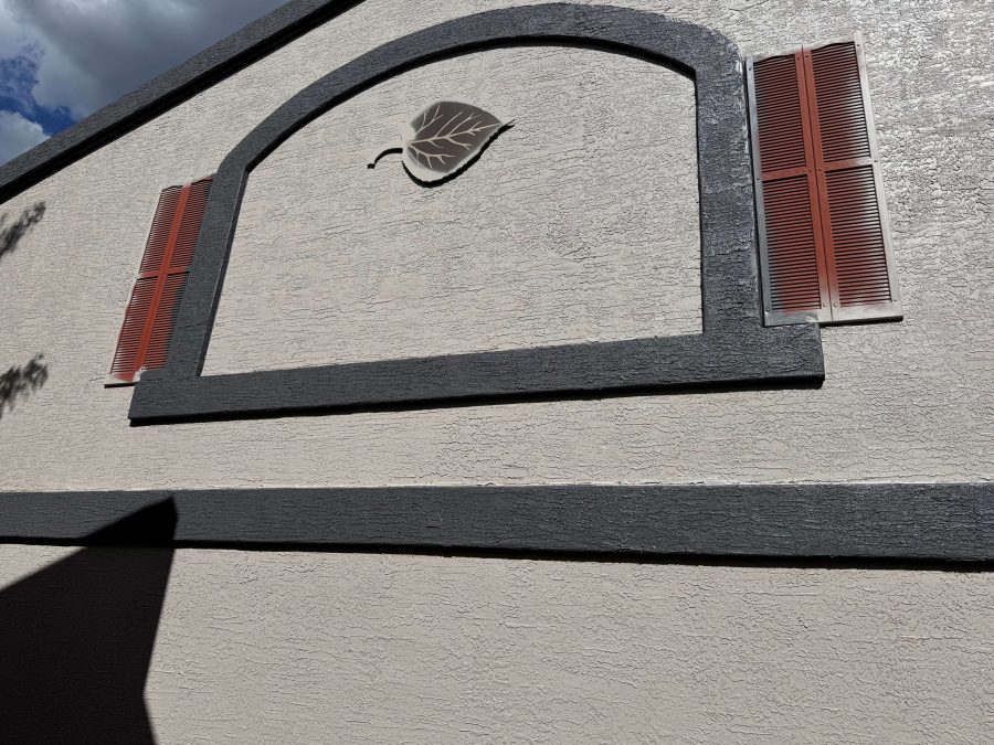 multi-color painted stucco apartment exterior Preview Image 6