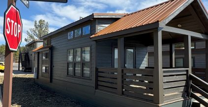 Tiny Home Exterior Painting Project
