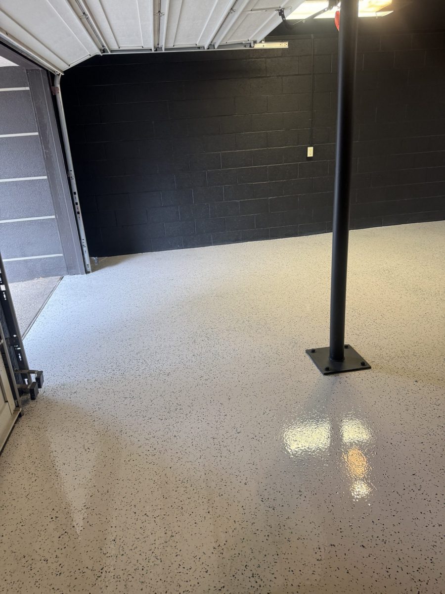 garage floor with epoxy coating Preview Image 1