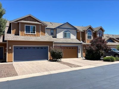 repainted neighborhood home exteriors