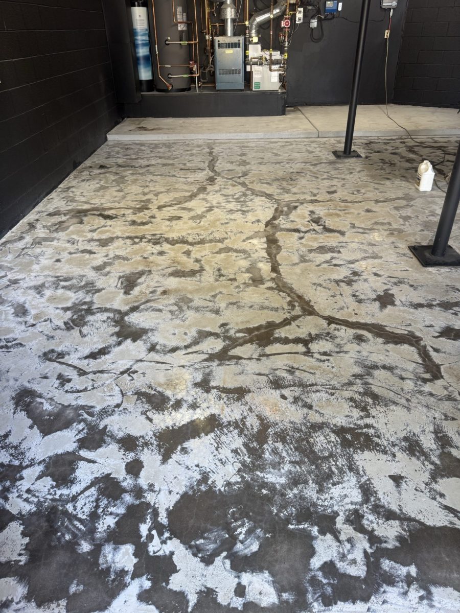 garage floor prepped for epoxy process Preview Image 13