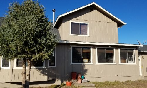 Tan Exterior House Painting