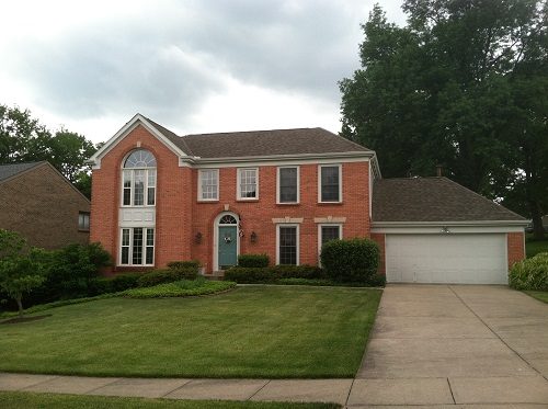 Exterior house painting by CertaPro painters in Villa Hills, KY