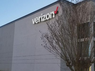 Verizon Wireless Exterior Commercial Painting