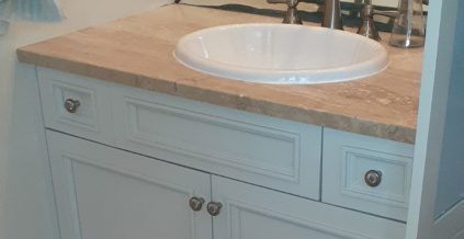 Bathroom Cabinet Painting in Raleigh, NC