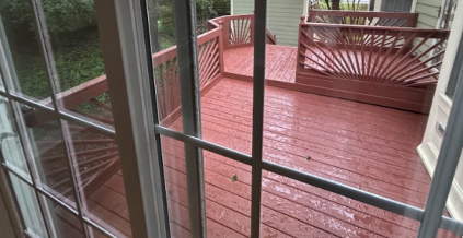 Exterior Deck Staining