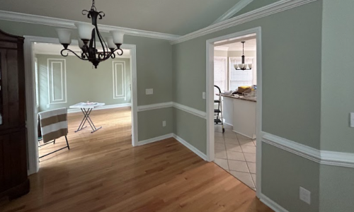 CertaPro Painters of North Raleigh Interior Painting Project