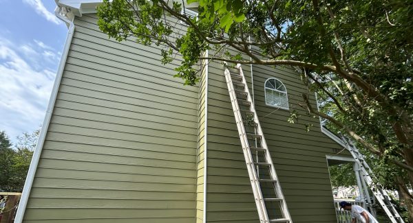 Residential Side Exterior Painting