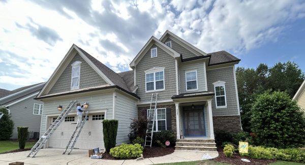 Residential Front Exterior Painting