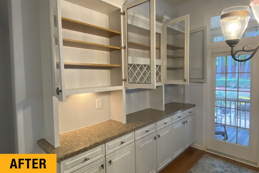 kitchen cabinet painting project raleigh nc Preview Image 2
