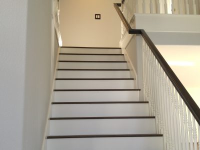Interior staircase painting by CertaPro house painters in Chatsworth, CA