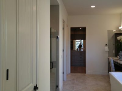 Interior master bathroom painting by CertaPro house painters in Chatsworth, CA