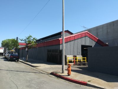 warehouse painting project