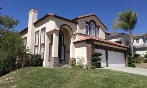 Tan and Brown Exterior