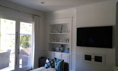 Built in Shelving Restoration