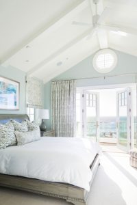 Ice Blue bedroom painting