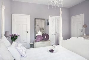 Light lilac bedroom paint
