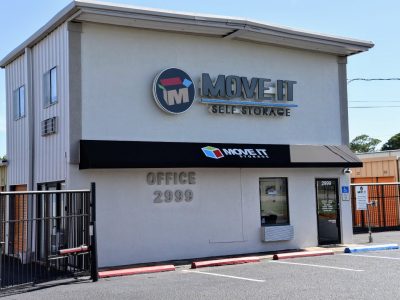 commercial storage facility exterior