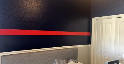 Decorative Painting | Room Striping Project ...