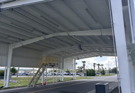 Airport Hangar Commercial Paint Update