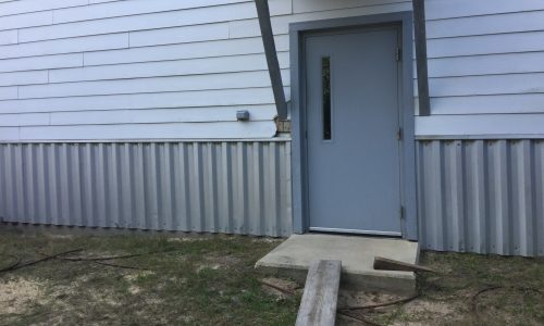 Exterior door restoration