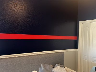 interior painting stripe.
