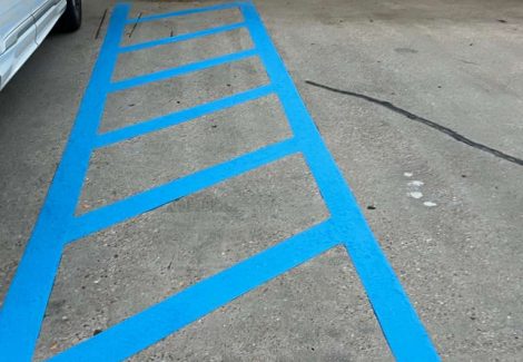 Line Striping Overhaul for Parking Lot in Miramar Beach