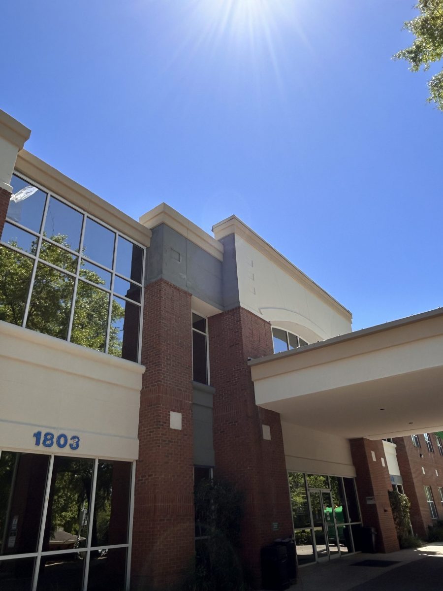 exterior of commercial building during stucco install Preview Image 8