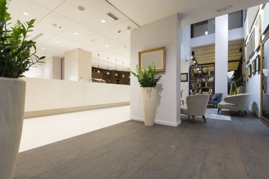Commercial Hotel Lobby Hardwood Flooring Services Norwalk, CT