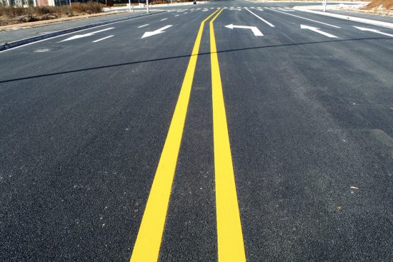 Professional Parking Lot Line Painting