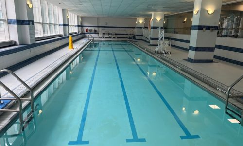 Marriott Pool Before