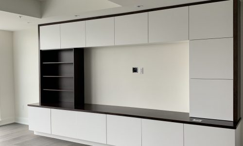 Condo Living Area After