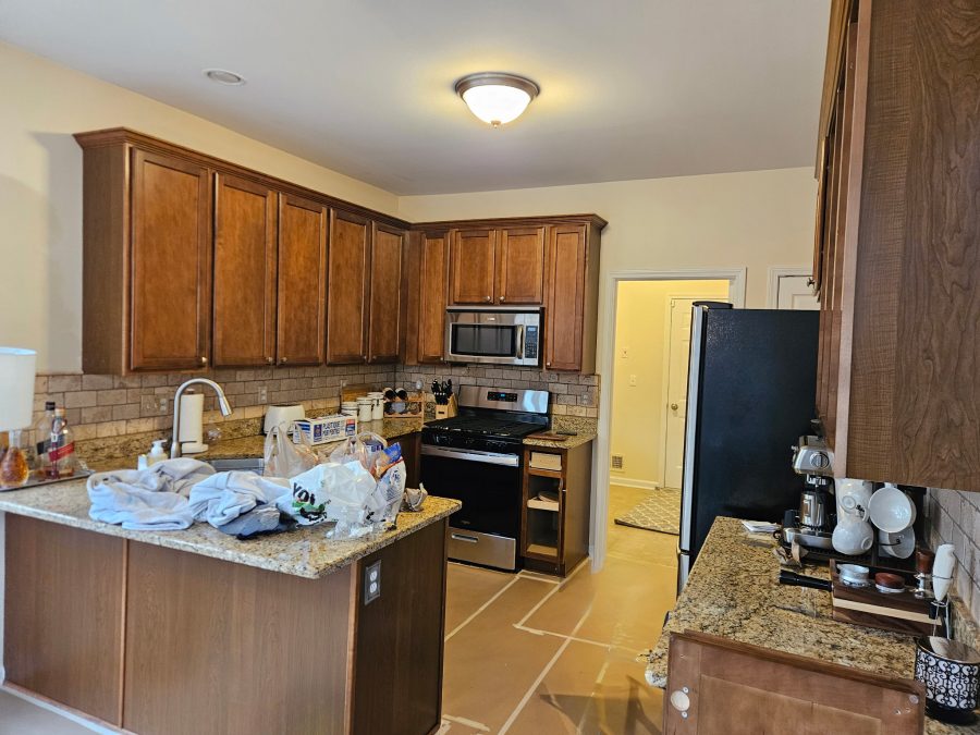 kitchen before cabinet painting Preview Image 1