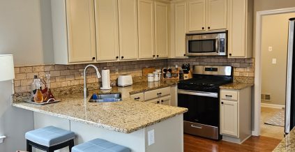 Kitchen Cabinet Paint Refresh