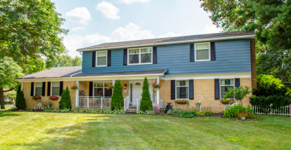 Exterior Aluminum Siding Painting