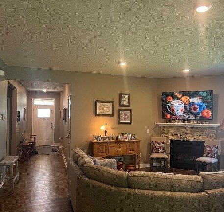 knockdown textured ceiling before repaint Preview Image 7