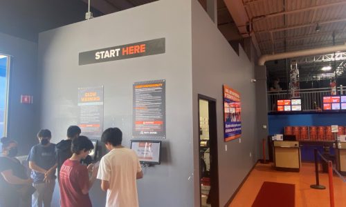 Entrance - Before Painting