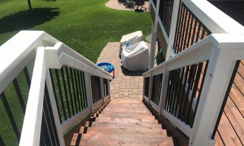 Deck & Stairway Painting in Maple Grove