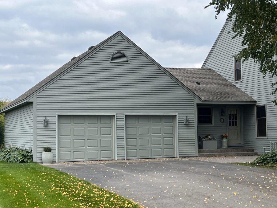 house and attached garage with painted siding Preview Image 2