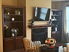 before photo of living room fireplace wall Preview Image 5