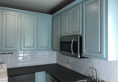 Interior cabinet renovation