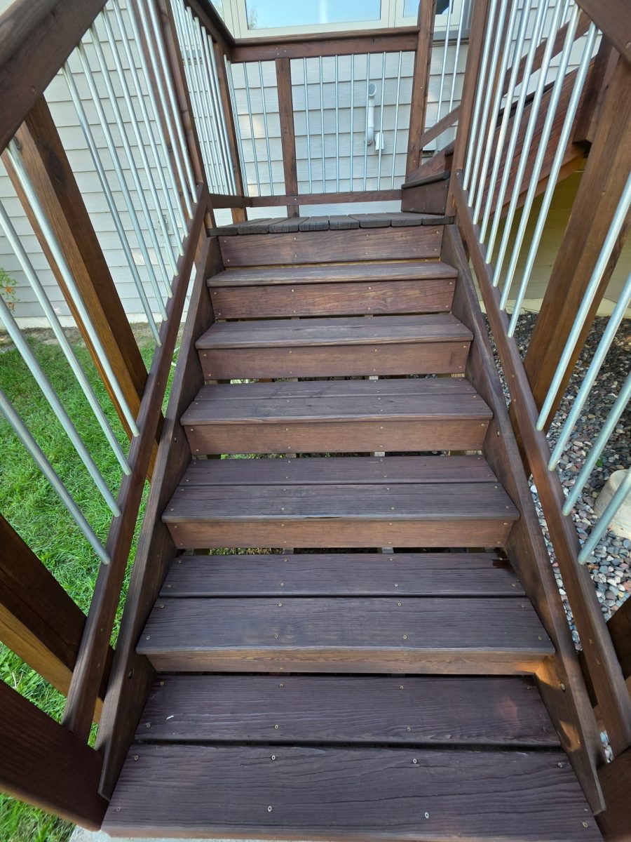 deep brown stained home deck Preview Image 4