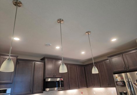 Knockdown Textured Ceiling Repaint