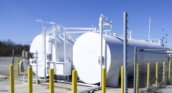 Industrial Fuel Tank Painting Project